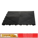 SteyrTek Lattialaatta, midnight black 40x40cm 10x30kpl