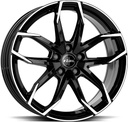 RIAL LUCCA DIAM BLACK POL 7.5x17 5/108 ET45 CB70.1
