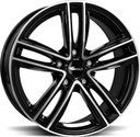 BROCK RC27 BLACK FULL POL 6.5x16 5/108 ET50 CB63.4