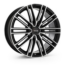 AVUS AC-M08 BLACK POLISHED 9.5x21 5/130 ET71 CB71.6