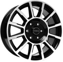 ROMAC STEALTH GLOSS BLACK / POLISHED 7.5x18 5/160 ET54 CB65.1