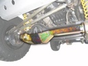 FRONT AXLE PROTECTION FOR TOYOTA LJ 70 ROUND LAMP