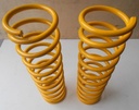 PAIR OF FRONT SPRINGS +5 CM YELLOW FOR TOYOTA LJ ROUND LAMP