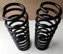 PAIR OF FRONT SPRINGS +5 CM BLACK FOR TOYOTA LJ ROUND LAMP